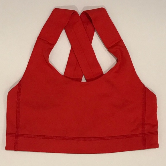 lululemon red sports bra